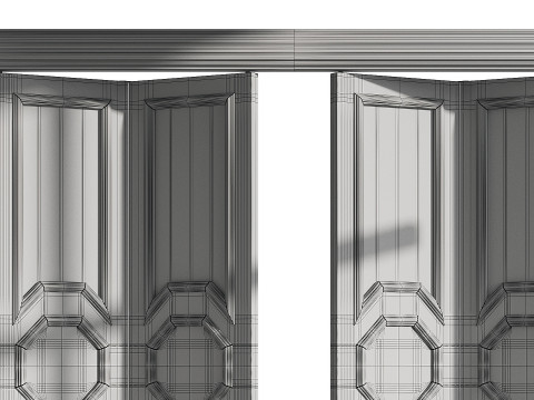 프라임 도어스 34 3D 모델