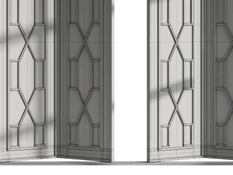 Portas Prime 35 Modelo 3D