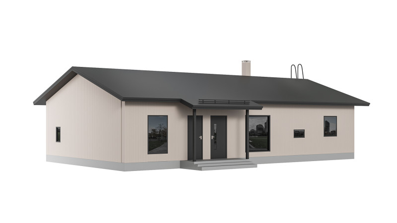 Home Design 13 For Exterior Model 3D .c4d .max .obj .3ds .fbx .stl .blend 