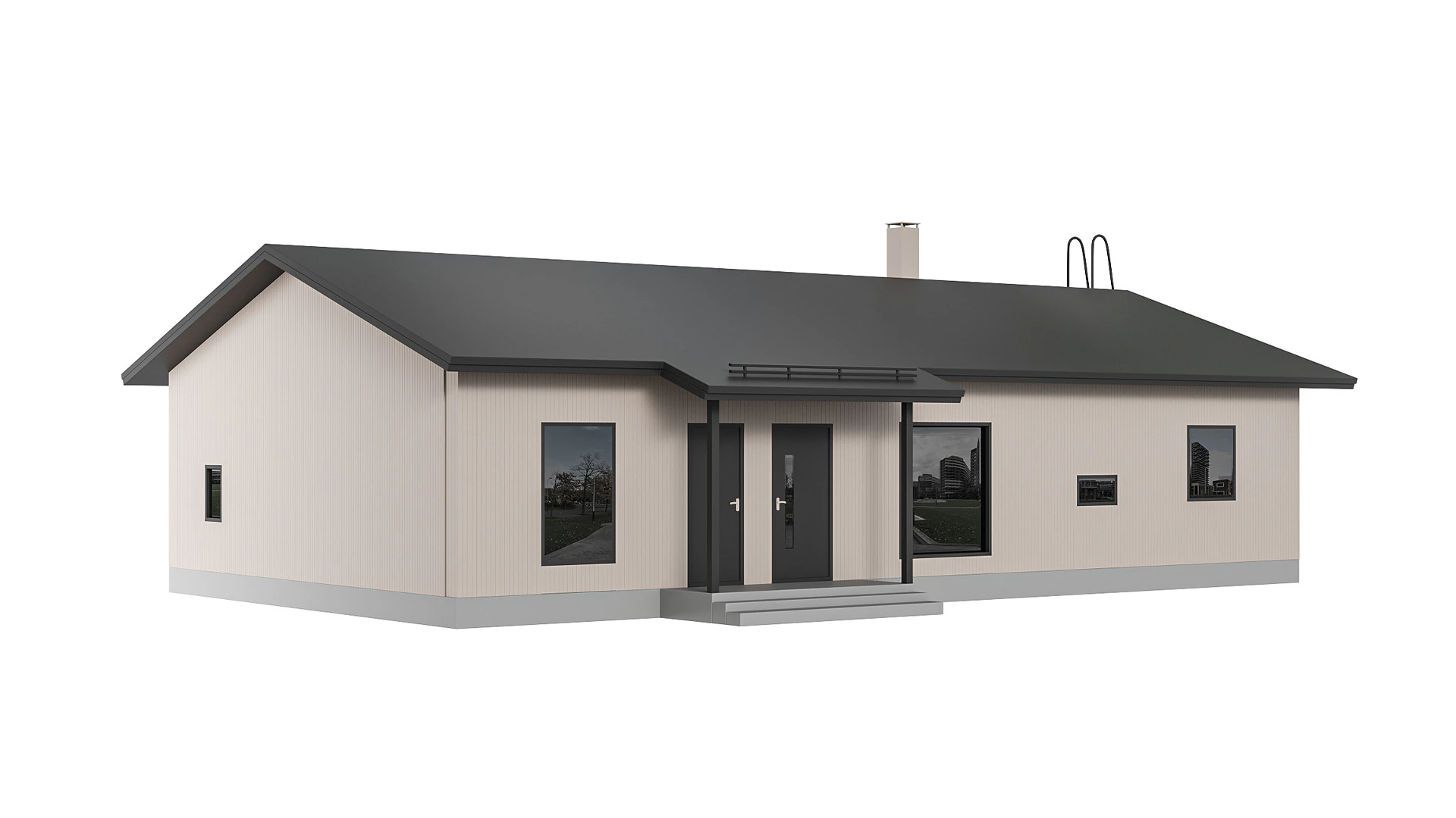 Home Design 13 Per Esterni Modello 3D .c4d .max .obj .3ds .fbx .stl .blend