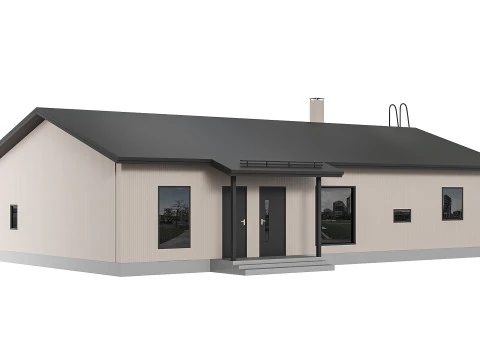 Design de casa 13 para exterior Modelo 3D