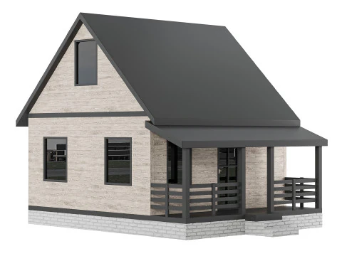 Design de casa 16 para exterior Modelo 3D