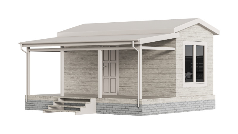 Home Design 18 For Exterior 3D Model .c4d .max .obj .3ds .fbx .stl .blend