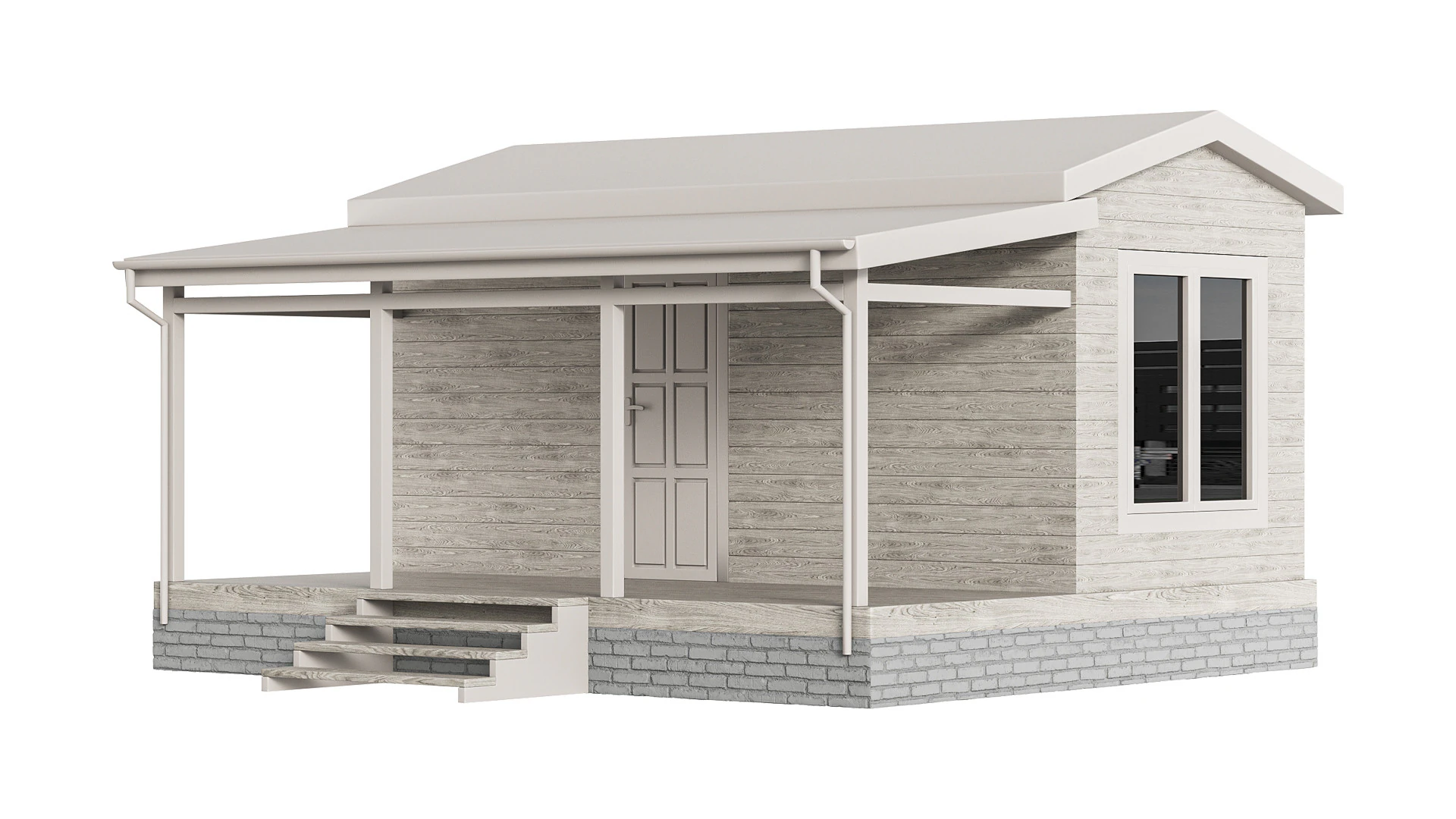 Home Design 18 For Exterior 3D Model .c4d .max .obj .3ds .fbx .stl .blend