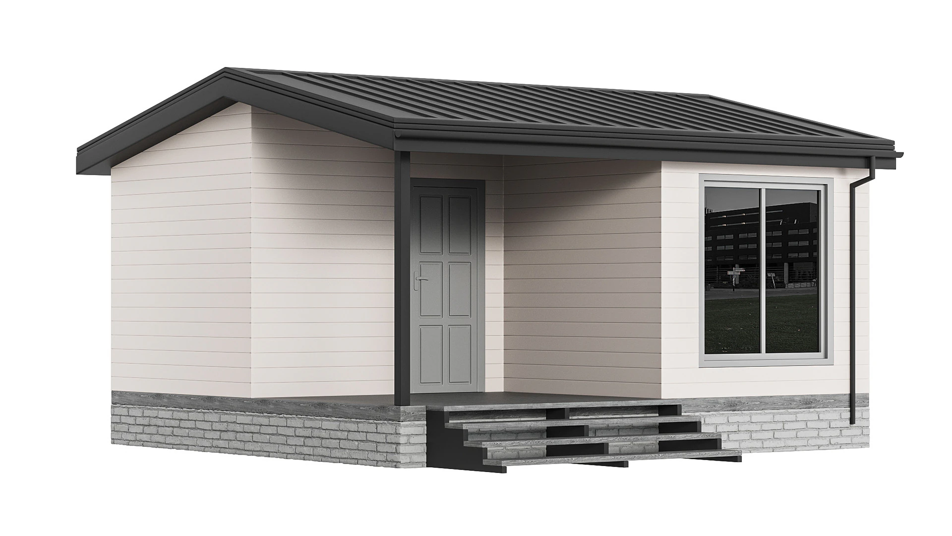 Home Design 20 For Exterior 3D Model .c4d .max .obj .3ds .fbx .stl .blend