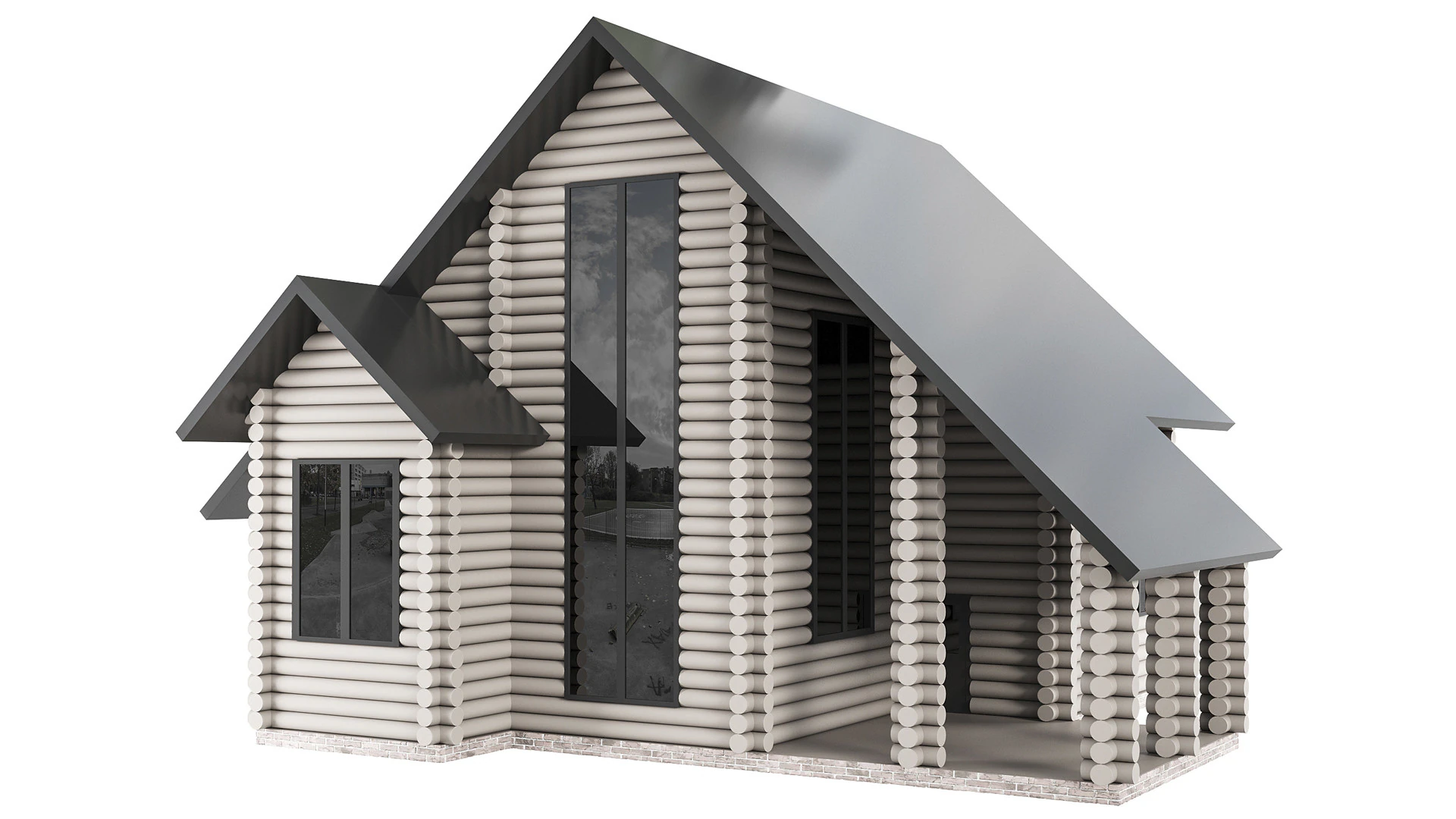 Home Design 23 Per Esterni Modello 3D .c4d .max .obj .3ds .fbx .stl .blend