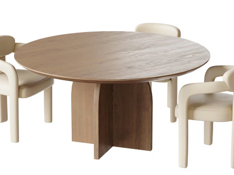 Dining table MAURICE 3D Model