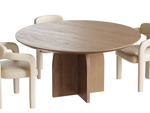 Dining table MAURICE Modelo 3D
