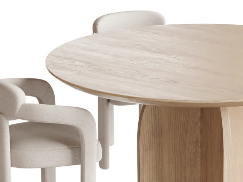 Dining table MAURICE 3D Model