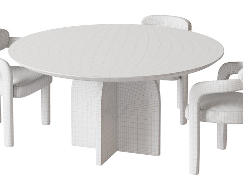 Dining table MAURICE Modelo 3D