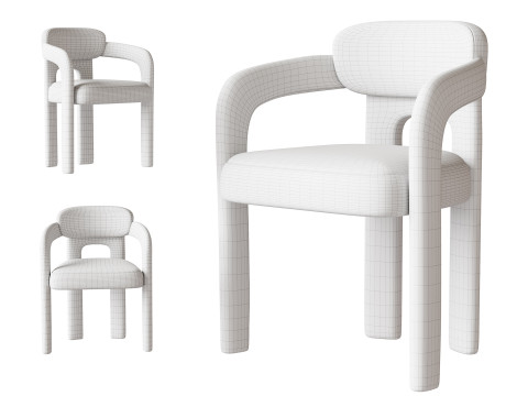 Dining table MAURICE Modelo 3D