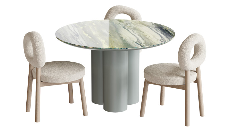 Dining table SOLFORD 2 Modelo 3D .c4d .max .obj .3ds .fbx .stl .blend