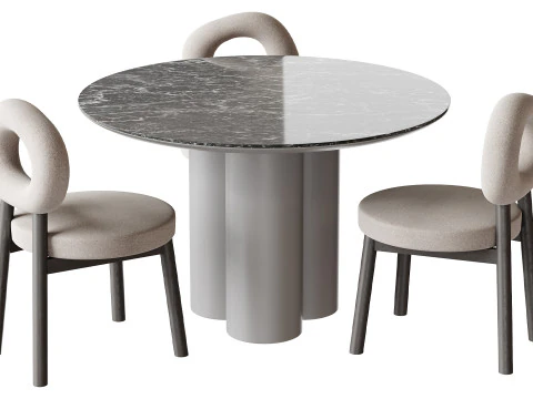 Dining table SOLFORD 2 3D Model