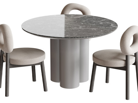 Dining table SOLFORD 2 Modelo 3D