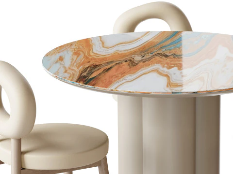 Dining table SOLFORD 2 3D Model