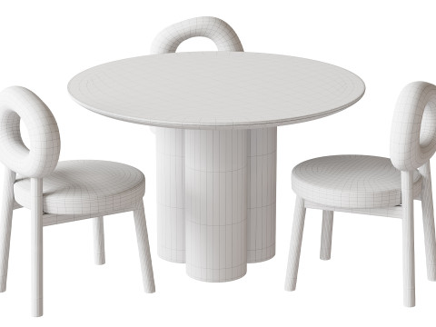 Dining table SOLFORD 2 Modelo 3D