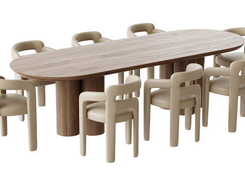 Dining table TOWNSVILLE 3D Model