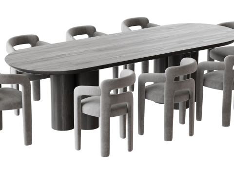 Dining table TOWNSVILLE 3D Model