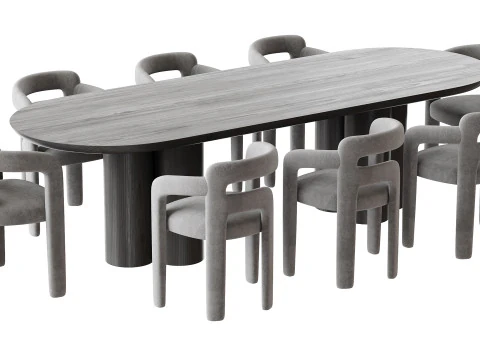 Dining table TOWNSVILLE 3D Model