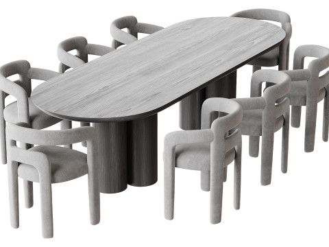 Dining table TOWNSVILLE 3D Model