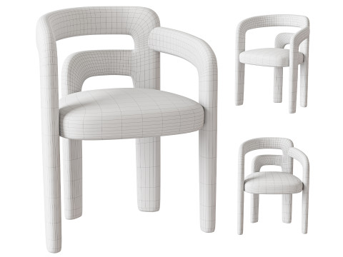 Dining table TOWNSVILLE 3D Model