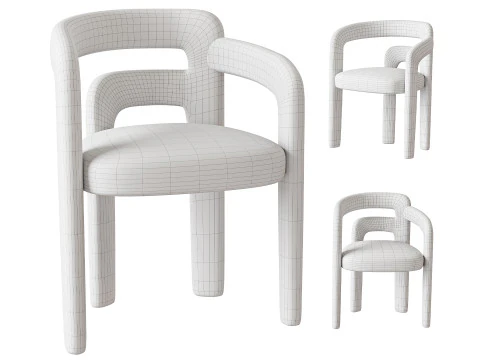 Dining table TOWNSVILLE 3D Model