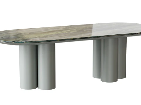 Tavolo da pranzo TOWNSVILLE 2 Modello 3D