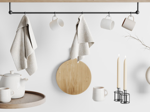 DISH SET 3D Model