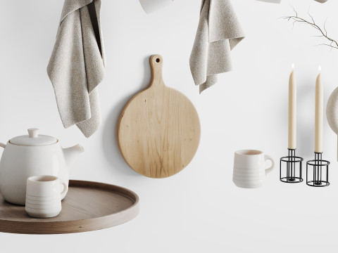 DISH SET 3D Model