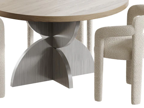 DUNFIELD table 3D Model