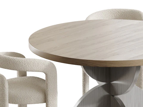 DUNFIELD table 3D Model