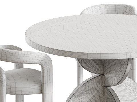 DUNFIELD table 3D मॉडल