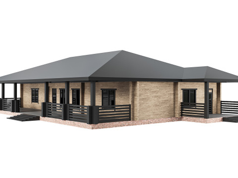 Home Design 27 For Exterior 3D Модель