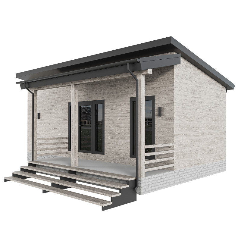 Home Design 29 For Exterior 3D Model .c4d .max .obj .3ds .fbx .stl .blend 