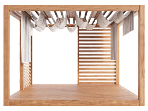 Garden Lounge Structur 06 Modèle 3D