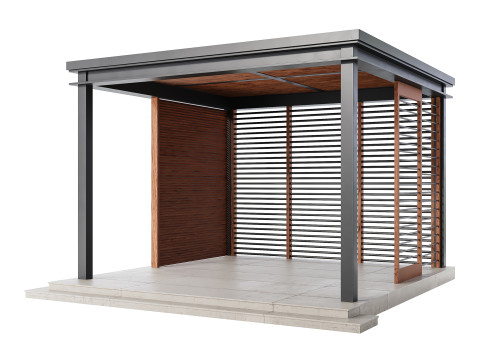Garden Lounge Structure 3D 모델
