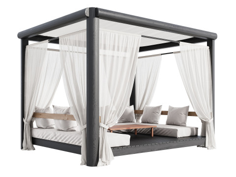 Garden Lounge Structure 03 3D 模型