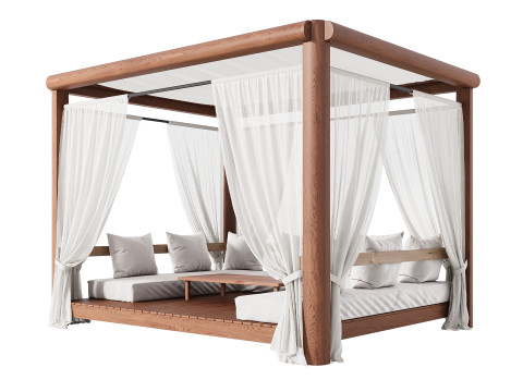 Garden Lounge Structure 03 3D 模型