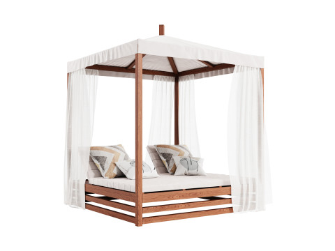 Garden Lounge Structure 05 3D Modell