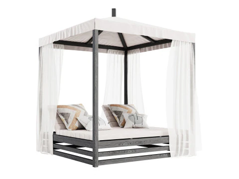 Garden Lounge Structure 05 3D Model