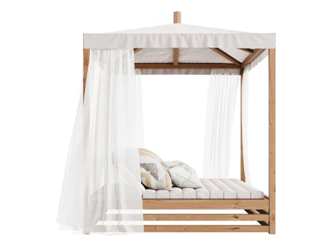 Garden Lounge Structure 05 3D Model