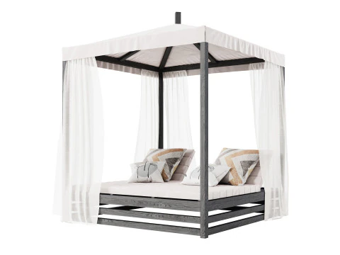 Garden Lounge Structure 05 3D Model