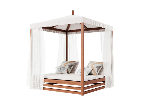 Garden Lounge Structure 05 3D Model