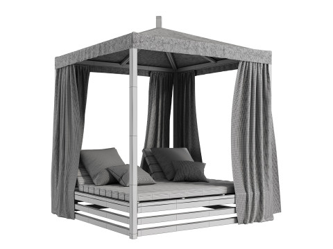 Garden Lounge Structure 05 3D 模型