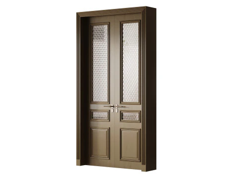 Classic interior door 28 3D Model
