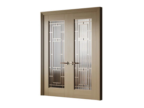 Double Door 3D Model