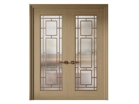 Double Door 3D Model