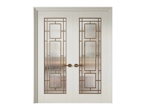 Double Door 3D Model