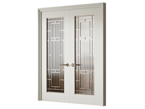 Double Door 3D Model