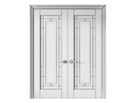Double Door 3D Model
